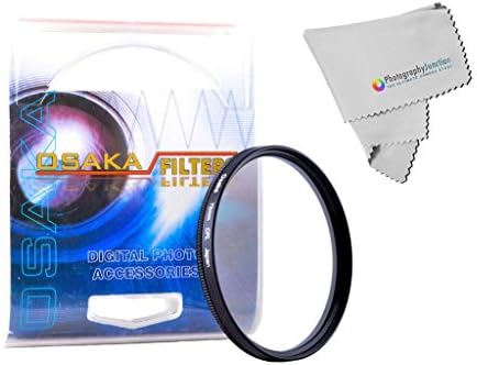 Photography Junction Osaka 72mm Central Polarizing CPL Filter Micro Fiber Cloth