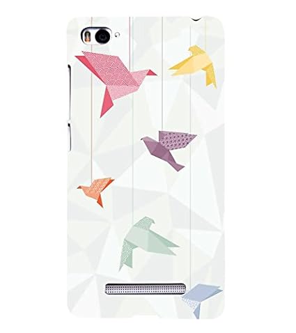 Fuson Origami Paper Birds Clouds 3d Hard Polycarbonate Amazon In Electronics
