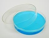 Petri Dish, Clear Borosillicate Glass, 120mm X 18mm, Pack of 4