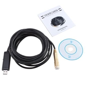 econoLED 16ft USB Waterproof Endoscope Borescope Inspection Camera