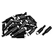 uxcell 30pcs 5.5mm x 2.1mm Plastic Female DC Power Inline Jack Socket Converter Connector