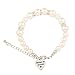 SEIRAA Mother In Law Pearl Bracelet Wedding Gift for Mother of the Bride/Groom (pearl bracelet suit)
