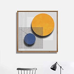 Framed Canvas Wall Art for Living Room, Bedroom Texture Canvas Prints for Home Decoration Ready to Hang - 16x16 inches