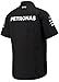 Mercedes Benz Formula 1 AMG Petronas Motorsports Black Button Up Team Shirt (Medium)