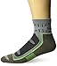 Balega Blister Resist Performance Quarter Athletic Running Socks for Men and Women (1 Pair), Mink/Grey, Medium