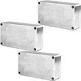 ESUPPORT 1590B 115x65x35mm Aluminum Metal Stomp Box Case Enclosure Guitar Effect Pedal Pack of 3
