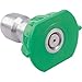 Pressure Washer Sprayer Nozzle Tip Size 3.0 or 030, Color Green 25 Degree Stainless Steel Quick Couple for 1500 Psi, 2000 Psi & 2500 Psi Pressure Washer
