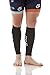 Mojo Compression Socks for Men and Women | Calf Compression Sleeve XL 20-30mmHg – Black