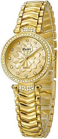 Cheamlion Womens Teens Girls Fashion Bling Synthetic Crystal Quartz Watch