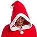 Silver Lilly Unisex Pajamas - One Piece Cosplay Holiday Santa Claus Costume (L)