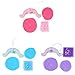 Paper Honeycomb Jellyfish for Girls Birthday Party Mermaid Party Decoration Ornament, SUNBEAUTY (Mix-3PCS)