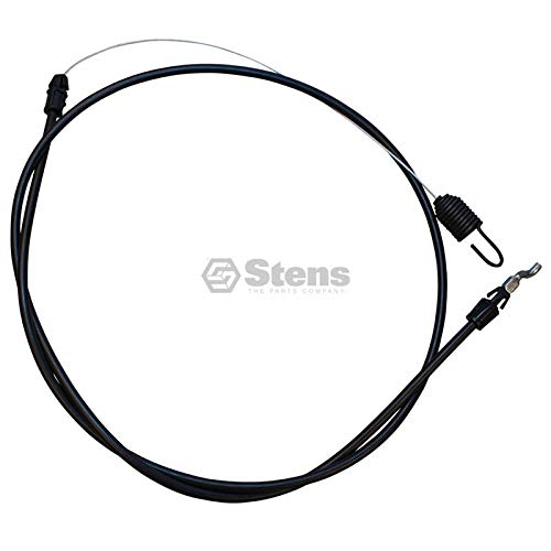 Stens 290-647 Drive Cable, 59-1/4" Cable Length, 46" Conduit Length, Cable Ends: Z Bend one end, Spring on Other
