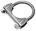 Exhaust-Mate 35794 3" Heavy Duty U-Bolt Exhaust Clamp primary