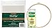 Embroidery Starter Kit! DMC Classic Reserve Aida, 12 by 18-inch, White, 14 Count. Along with a Pack of 16 Gold Eye Embroidery Needles (Clover, No. 3-9) with a 10 Inch Wood Embroidery Hoop