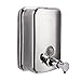 IMEEA 800ml Wall-Mount Soap Dispenser 18/10 Stainless Steel Manual (28oz/800ml)