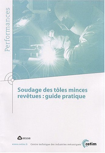 Soudage des tôles minces revêtues