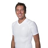 IntelliSkin Men's PostureCue V-Tee White X-Large