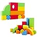 deAO Early Education Creative Educational EVA Jumbo Foam Building Construction Blocks for kid-131pcs