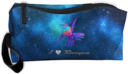 I Love Hummingbirds Travel Toiletry Bag Makeup Pouch Organizers