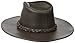 Henschel Australian Leather Hat with Braided Band