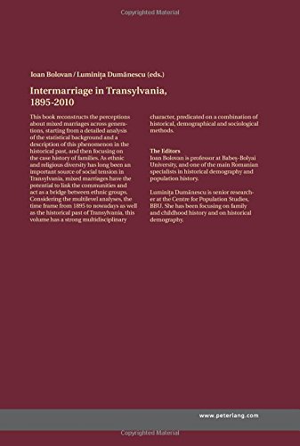 Buy Intermarriage In Transylvania 1895 2010 Book Online At - 