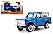 New 1:32 W/B Just Trucks - BLUE 1973 FORD BRONCO Diecast Model Car By Jada Toys