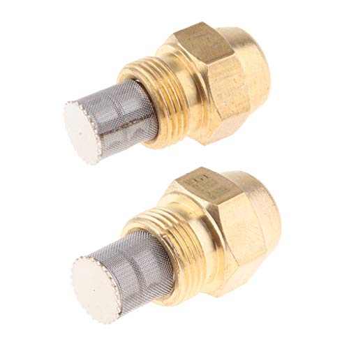 B Blesiya 2pcs Brass Fuel Oil Nozzle Fits for Oil Fired Furnaces, Boilers, Water Heater, Durable Replacement Parts 1.2 & 1.5mm - Thumbnail 7