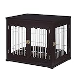 unipaws Furniture Style Dog Crate for Medium