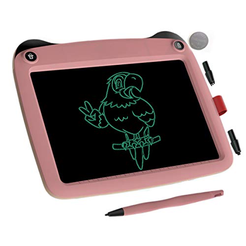 VNVDFLM Writing Tablet for Birthday Gift,Kids Toy 9 Inch LCD Writing Tablet Electronic Writings Pads Drawing Board Gifts for Kids Erase Button Lock Included(Pink2) - Thumbnail 7