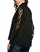 Zeagoo Women's Button Down Shirt Long Sleeve Blouse Patchwork Lace Shirt Top
