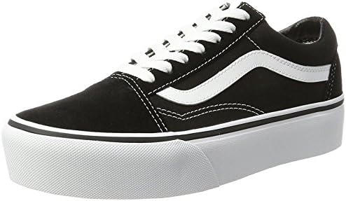 old skool platform suede