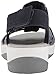 Clarks Women's Arla Shaylie Platform, Navy/White Heathered Elastic, 8 Medium US