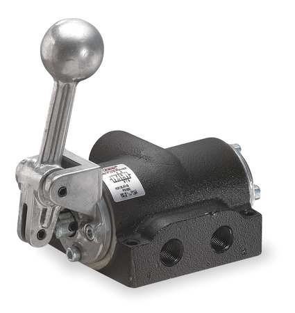 Manual Air Control Valve, 4-Way, 3/8in NPT