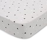 Cotton Bedding for Baby Crib Sheets - Toddler Bedding Fitted 100% Cotton with Modern Print