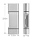 New Aluminum Shell USB 3 in 1 Card Reader Adapter For USB-C / USB-A / Micro-USB Port with OTG Function Reader. (USB-C-Silver)