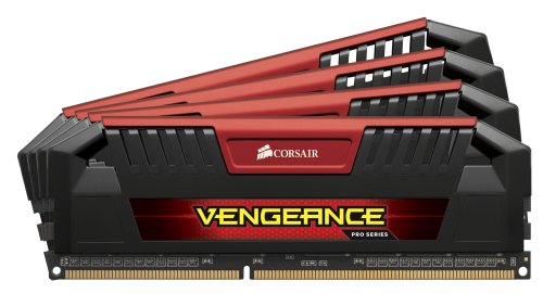 Corsair Vengeance Pro Series 32GB (4 x 8GB) DDR3 DRAM 2400MHz (PC3 19200) C11 Memory Kit (CMY32GX3M4A2400C11R)