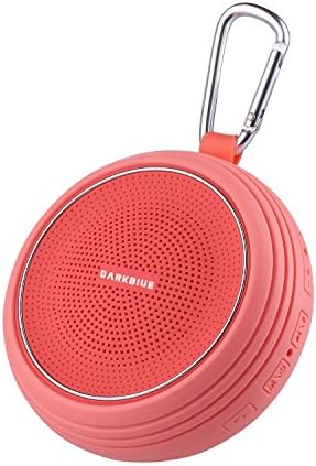 DarkBlueUltra Portable Wireless Bluetooth Speaker With Real Super Bass, HD Sound, Aviation Grade Oxide Zinc Alloy, Hands Free, Highest Waterproof Level (Pink)