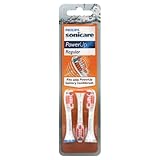 Philips Sonicare HX3013/66 PowerUp Replacement Brush Head, Medium - 3 ct