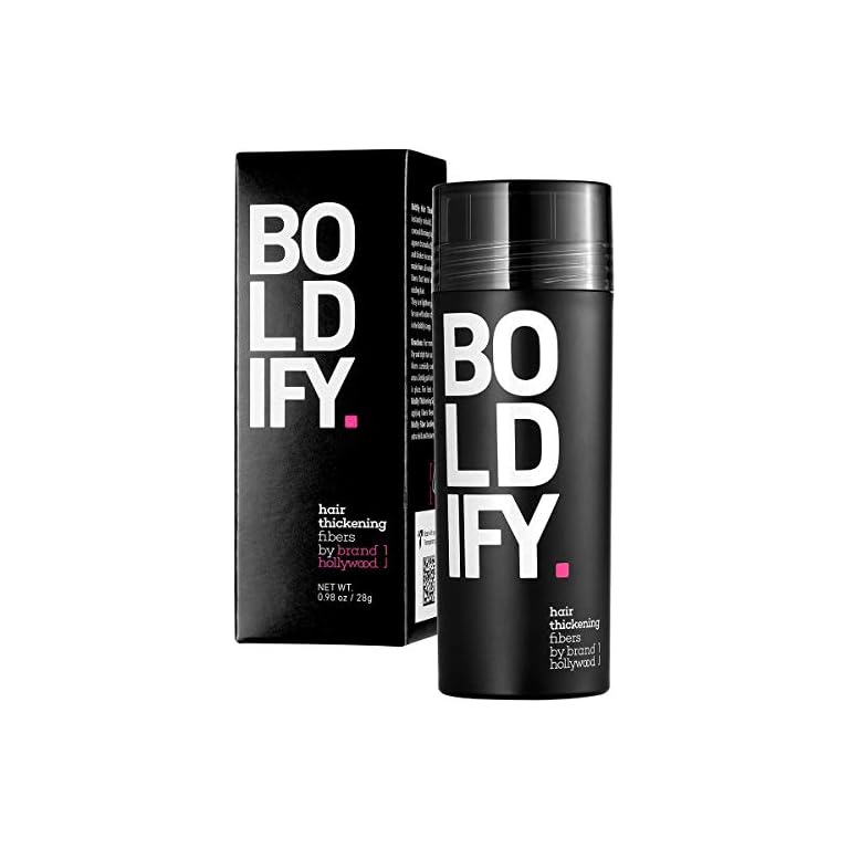 BOLDIFY Hair Fibers for Thinning Hair (DARK BROWN) Undetectable