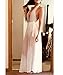 Lalagen Womens Wrap High Waist Summer Beach Cover Up Maxi Skirt White One Size