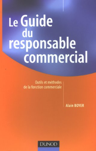 Le  guide du responsable commercial