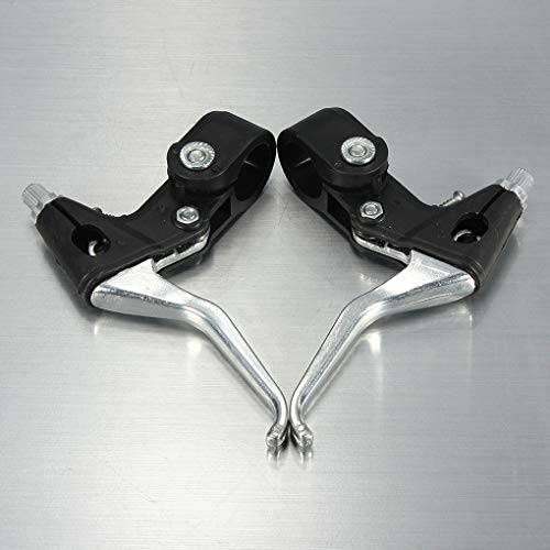 1Pair Left Right Aluminium Alloy Mountain Bicycle Bike Handle Hand Brake Lever Caliper Gear Lever