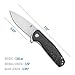 Kizer Laconico Gemini Liner Lock Knife Shred Carbon Fiber (3.125