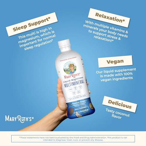 Nighttime Liquid Multimineral Sleep Supplement Sugar Free Calm