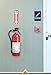 Fire Extinguisher Sign, Dimne, Package 4 Mil Vinyl Decal Stickers USA Made by My Sign Center