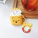 ZAHIUS Airpods Silicone Case Cool Cover Compatible for Apple Airpods 1&2 [Cartoon Series][Designed for Kids Girl and Boys] (Winnie)