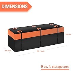 WEIZE 51 x 18 x 16.5 inch Hitch Cargo Carrier Bag