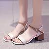 HTHJSCO-Women-Elegant-Sandals-Squard-Heel-Shallow-Mouth-Shoes-Fashion-Pointed-Work-Office-Single-Shoes