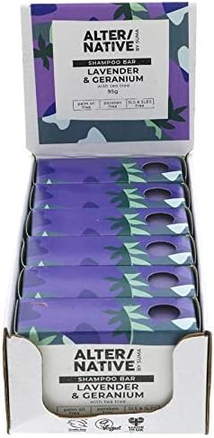 Alter/native Shampoo Bar Lavender and Geranium 65g, 95 g (Pack of 1)