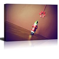 Canvas Wall Art Father's Day Theme Canvas Prints Home Artwork Decoration for Living Room Bedroom - 12x18 inches